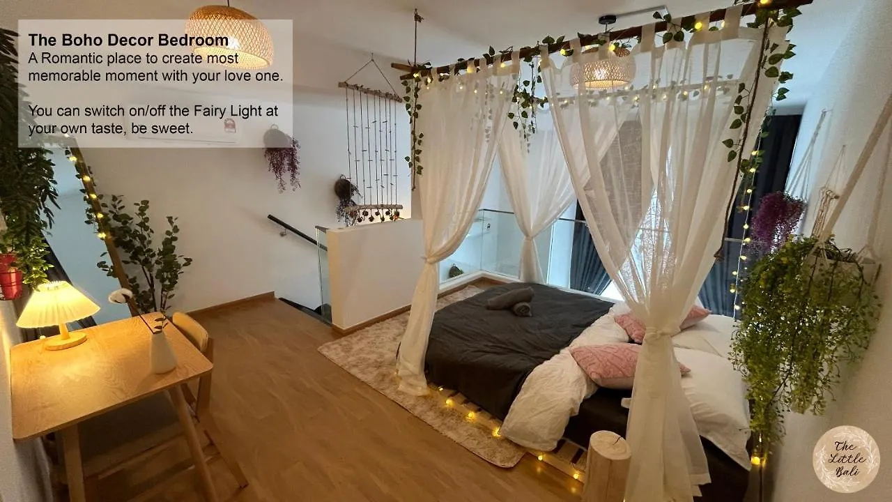 Apartment The Little Bali - Romantic Room - Eko Cheras Kuala Lumpur