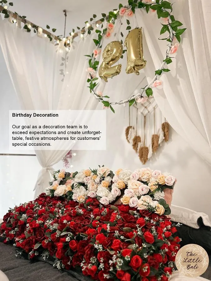 Apartment The Little Bali - Romantic Room - Eko Cheras Kuala Lumpur